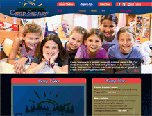 Tablet Screenshot of campsaginaw.com